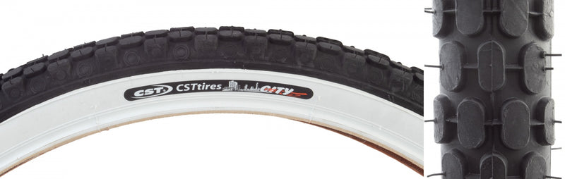 Load image into Gallery viewer, Sunlite Cruiser CST693 26x2.125 Wire TPI Urban Bicycle Tire Durable, All-Condition Cruiser &amp; City Bike Tires (Bundle of 2)
