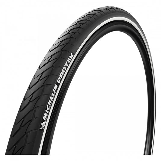 Pack of 2 Michelin Protek Tire 700 x 40 Clincher Wire Black Reflective Touring Hybrid