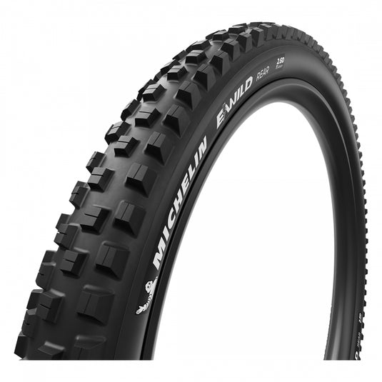 Michelin E-WILD PERFORMANCE LINE 27.5x2.60 Tubeless MTB Rear Tires Durable, Tubeless Ready, Magi-X & Gum-X Tech