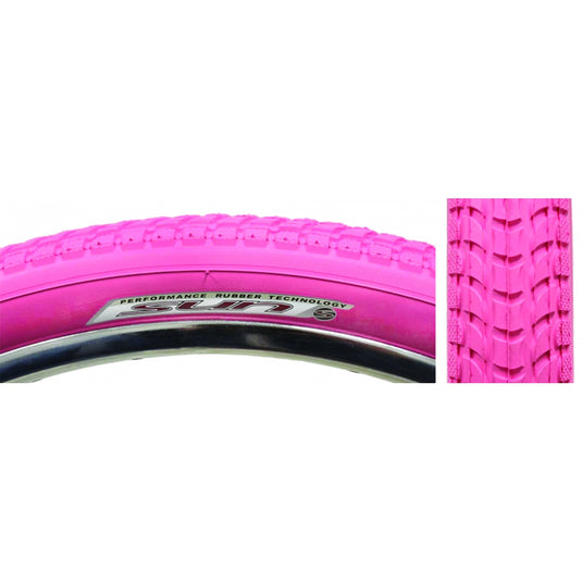 Pack of 2 Sunlite Cruiser 927 26x2.125 Clincher Wire TPI 40 Pk/PnkReflective