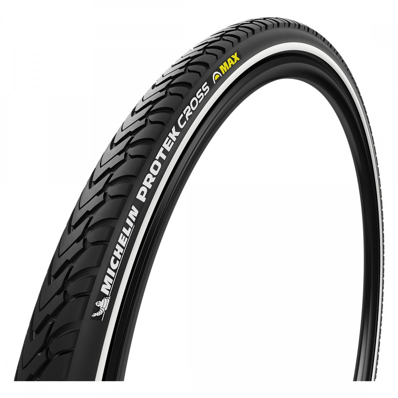 Load image into Gallery viewer, Pack of 2 Michelin Protek Cross Tire 700 x 35 Clincher Wire Steel Black Touring Hybrid
