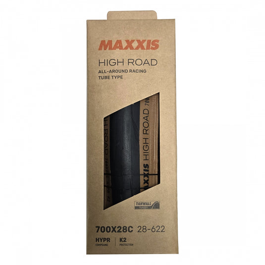 Maxxis High Road 700x28 Bike Tires Lightweight, Folding Kevlar Bead, Hyper/T2 Tread