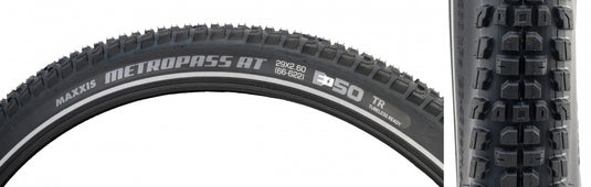 Maxxis Metropass AT MPro 29x2.6 MTB Tire | All-Terrain, Durable, Tubeless-Ready, Exo TR