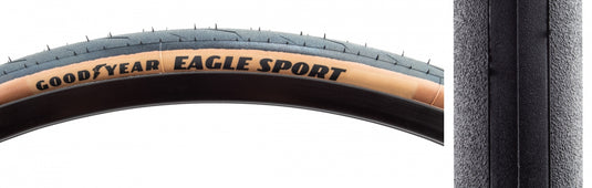Goodyear Eagle Sport 700x25 Bicycle Tires | High-Performance Foldable Road Bike Tires