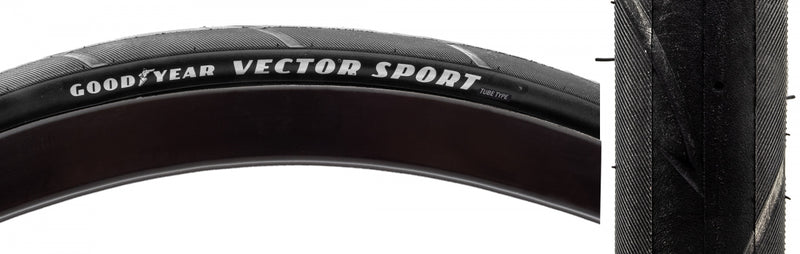 Load image into Gallery viewer, Goodyear Vector Sport 700x25 Bicycle Tires High-Performance Folding Tyres with RSH, Dual/HP Technology
