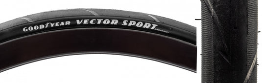 Goodyear Vector Sport 700x25 Bike Tires High-Performance Folding Tubeless Road Tyres