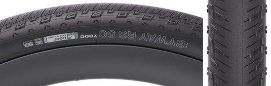 WTB Byway RS TCS Light SG2 700x50mm Tubeless Gravel Bike Tires Fast Rolling, Low-Profile, Aero Tech