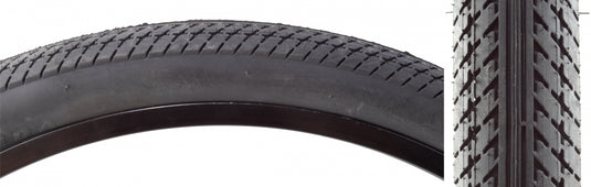 Pack of 2 Sunlite Cruiser 912 26x2.25 Clincher Wire 40 Black/Black Reflective