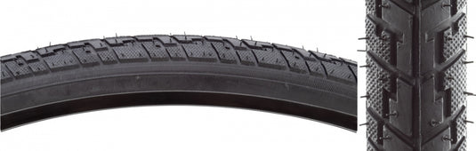 Pack of 2 Sunlite Hybrid Nimbus 700x38 Wire 75 Black/Black Reflective Road Tire