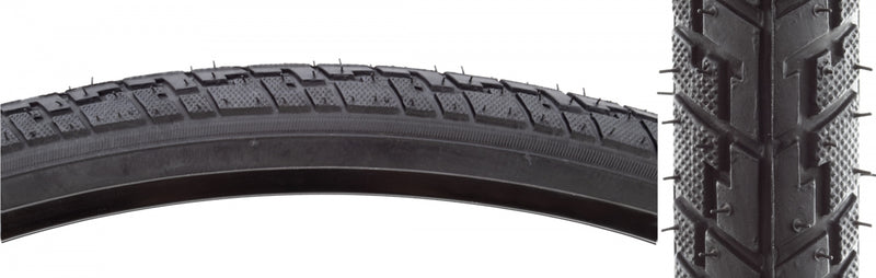 Load image into Gallery viewer, Pack of 2 Sunlite Hybrid Nimbus 700x38 Wire 75 Black/Black Reflective Road Tire
