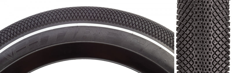 Load image into Gallery viewer, Pack of 2 Sunlite Baja 26 x 3.5 Clincher Wire TPI 36 Black/Black Reflective BMX
