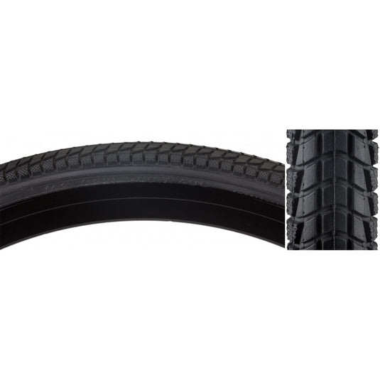 Pack of 2 Sunlite Komfort 700x40 Clincher Wire 75 Black/Bsk Reflective Road Tire