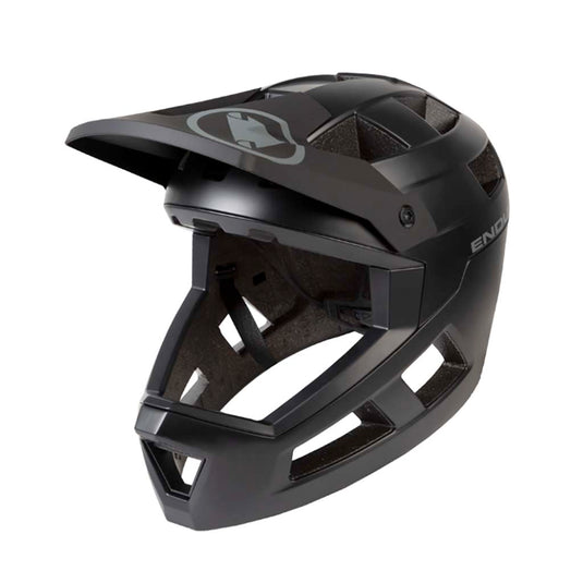 Endura-Single-Track-L-XL-Full-Face-Black-HLMT8083-Bicycle-Helmets