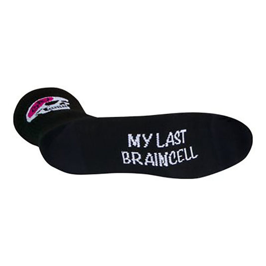 Sockguy Braincell Socks, 5-9, Black