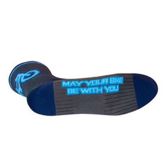 Sockguy Neon SGX6 Socks, 9-13, Gray