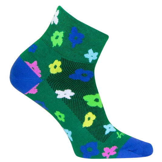 Sockguy Bloom Socks, 5-9, Green