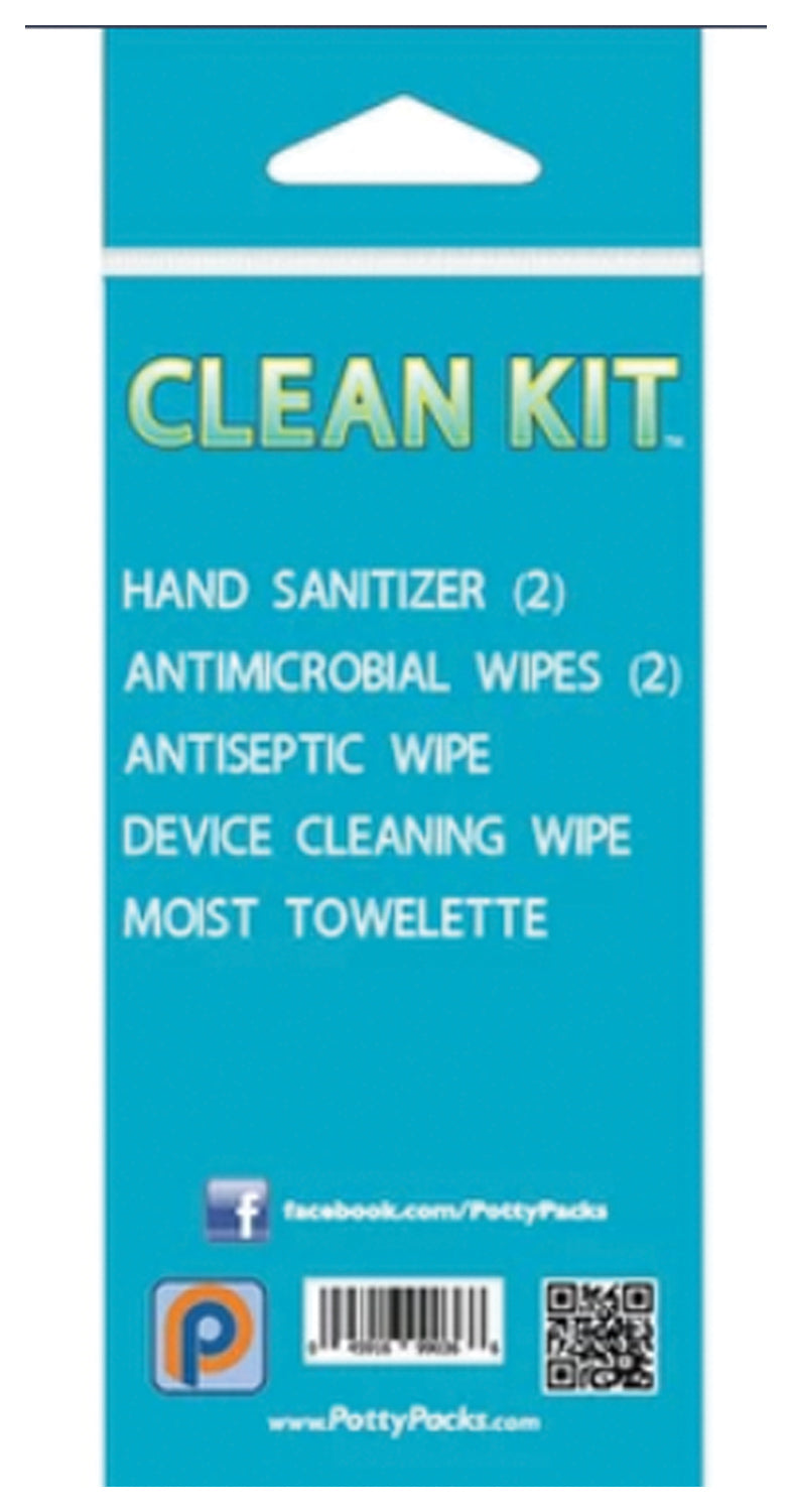 Load image into Gallery viewer, Stay Fresh on the Go with Potty Packs Clean Kit
