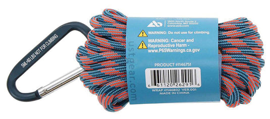 Ust Paratinder 30' Orange/Blue Tinder: Reliable Fire-Starting Solution