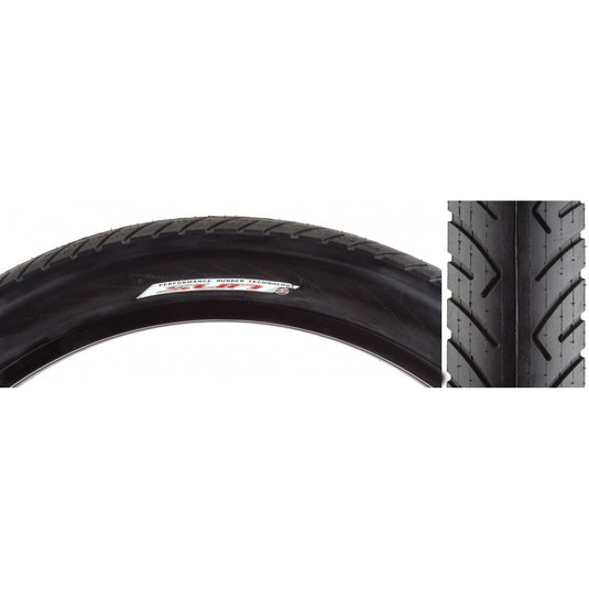 Sunlite Slick 24x3.0 BK/BK Wire Clincher Tire