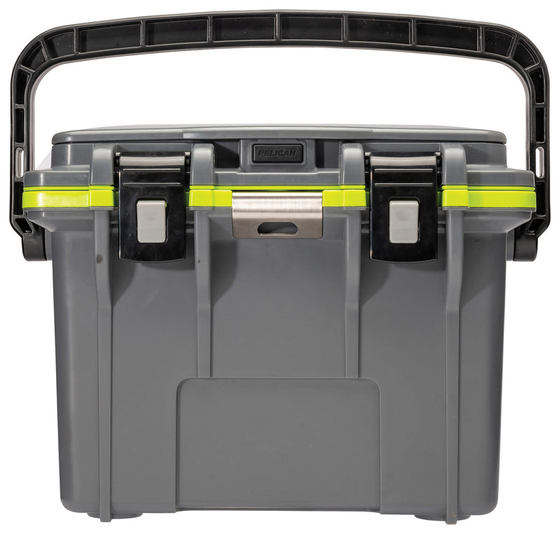 Load image into Gallery viewer, Stay Cool in Style with the Pelican 14qt Elite Cooler in Gray/Green
