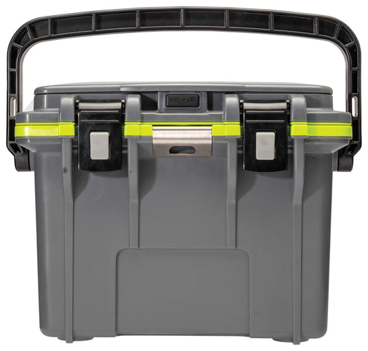 Stay Cool in Style with the Pelican 14qt Elite Cooler in Gray/Green