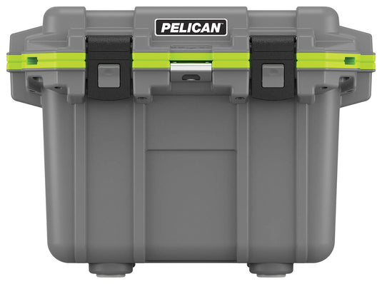 Pelican 30qt Elite Coolergray/green