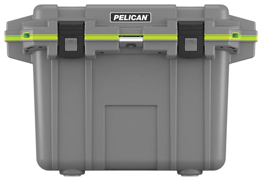 Pelican 50qt Elite Cooler Gray/green