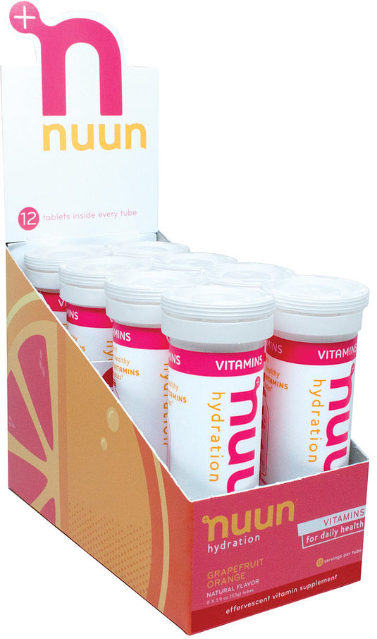 Nuun Vitamins Electrolyte Tablets - Grapefruit/Orange Flavor for Energy and Hydration