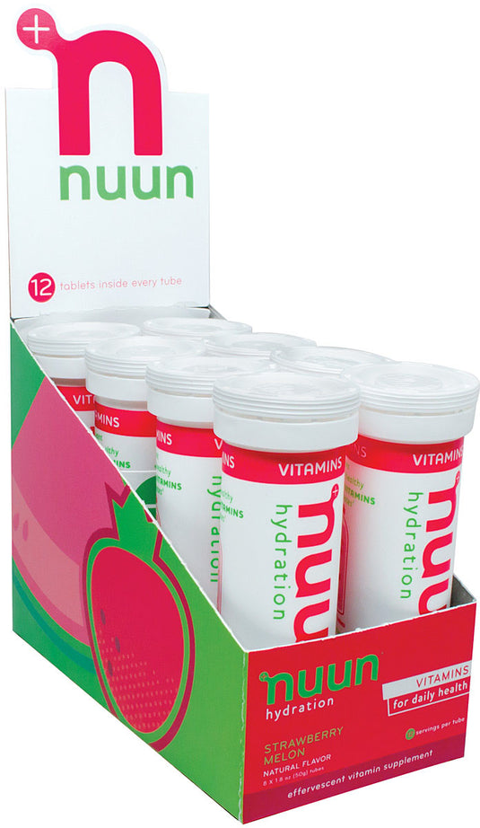 Nuun Vitamins Electrolyte Tablets - Strawberry/Melon Flavor for Energy Boost