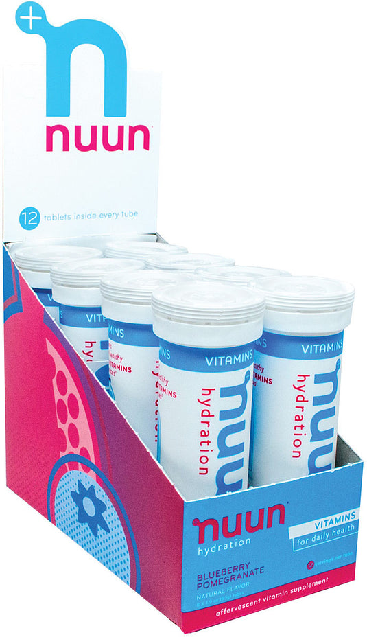 Nuun Vitamins Electrolyte Tablets - Berry Pomegranate Flavor with Vitamin B Boost