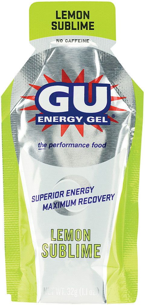 Gu Gu Gu Lemon Sublime Energy Food: Revitalize Your Day with Zesty Goodness!