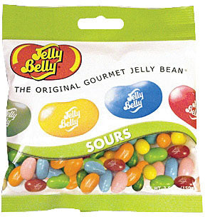 Jelly Belly Sours: Tangy and Delicious Jelly Beans - 3.5 Oz Snack Pack