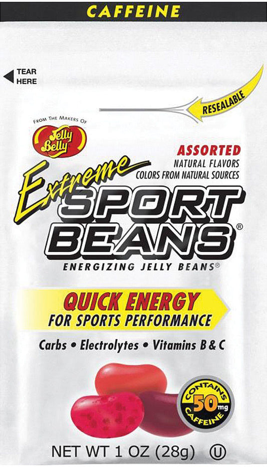Jelly Belly Sport Beans Extreme Bean Assorted 1 Oz Energy Fuel for Peak Performance
