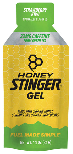Honey Stinger Organic Kiwi/Strawberry Energy Gel - Fuel Your Adventure Naturally