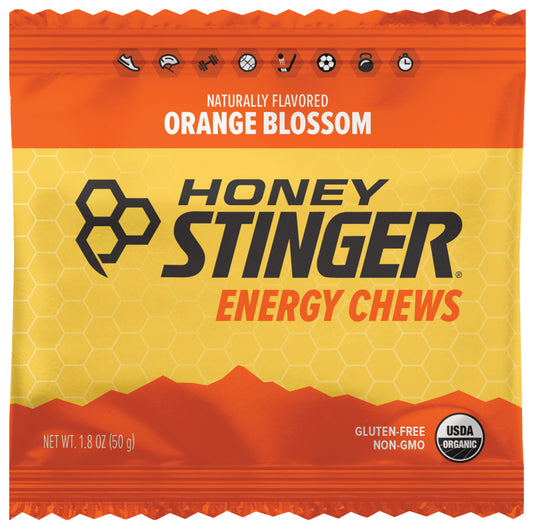 Honey Stinger Organic Energy Chews - Orange Blossom Flavored Energy Fuel
