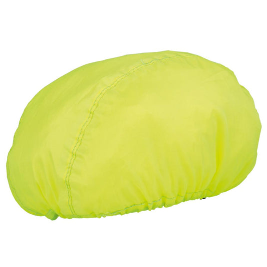 M-Wave Helmet Cover for Kids Water resistant, Neon Yellow with reflective logos