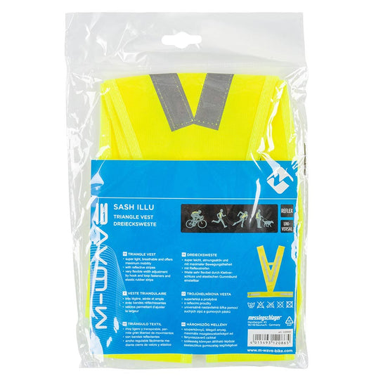 M-Wave Reflective Triangle Sash, M/L