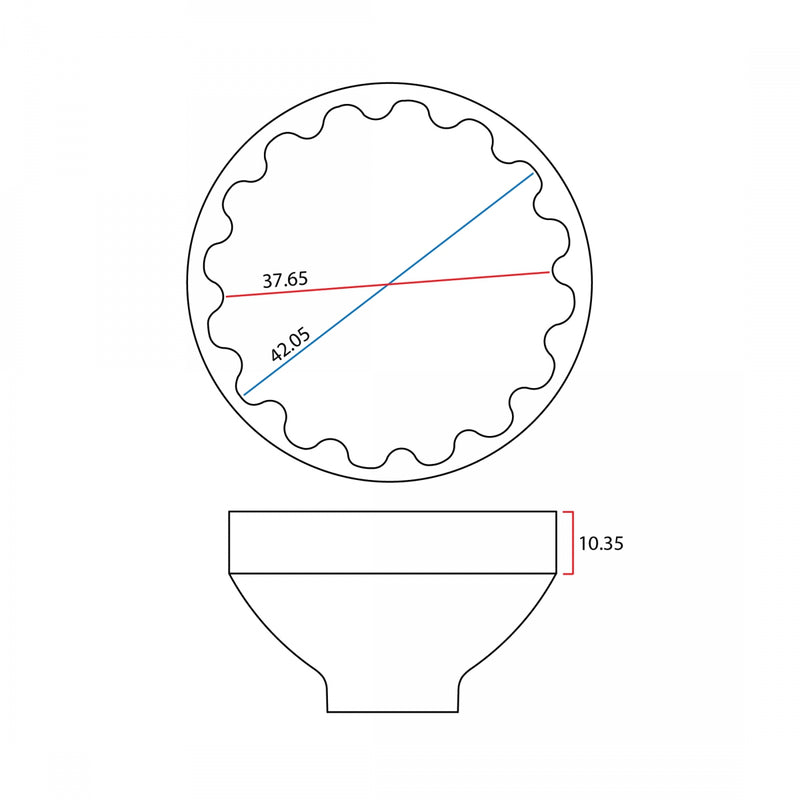 Load image into Gallery viewer, Park Tool BBT-49.2 Bottom Bracket Tool Shimano XTR BB93, Dura Ace BB9000
