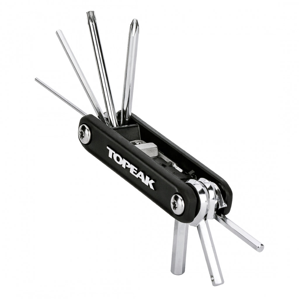 Topeak X-Tool + Multi Tool Black Self Tightening Chrome Vanadium Steel
