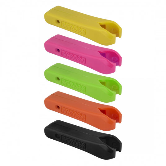 Pedro's Micro Lever 25x2 Pack, 5 Color Counter Display, Yellow, Pink, Green, Orange, Black