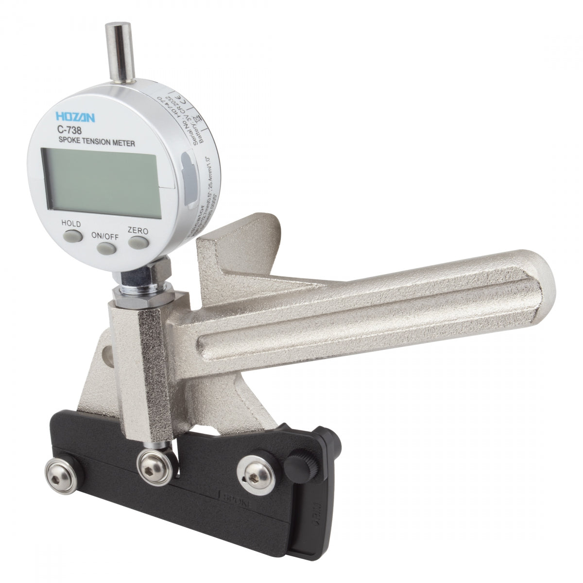 Hozan C-738 Digital Spoke Tension Meter for Precision Wheel Truing