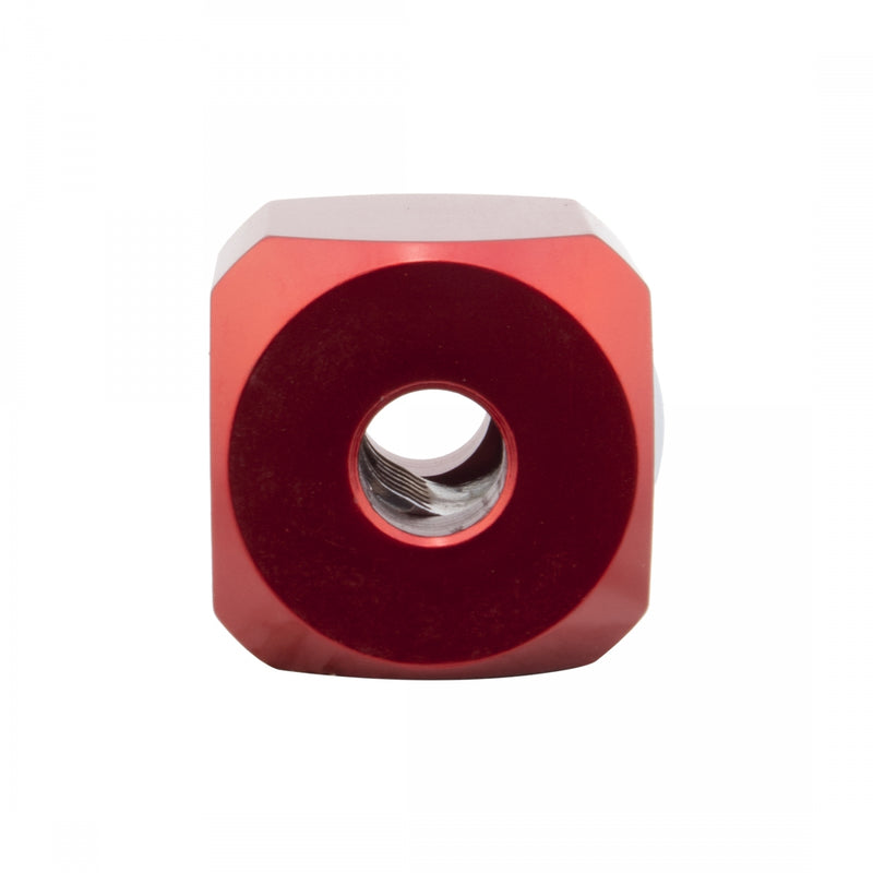Load image into Gallery viewer, Wheels Manufacturing Adjustable Press Stop Mini Bearing Press Red 3/8in ACME Threaded Rods BP0022
