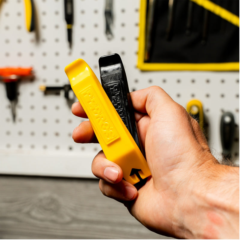 Load image into Gallery viewer, Pedros Anniversary Display Box Tire Levers Tire Levers Yellow/Black 6400026

