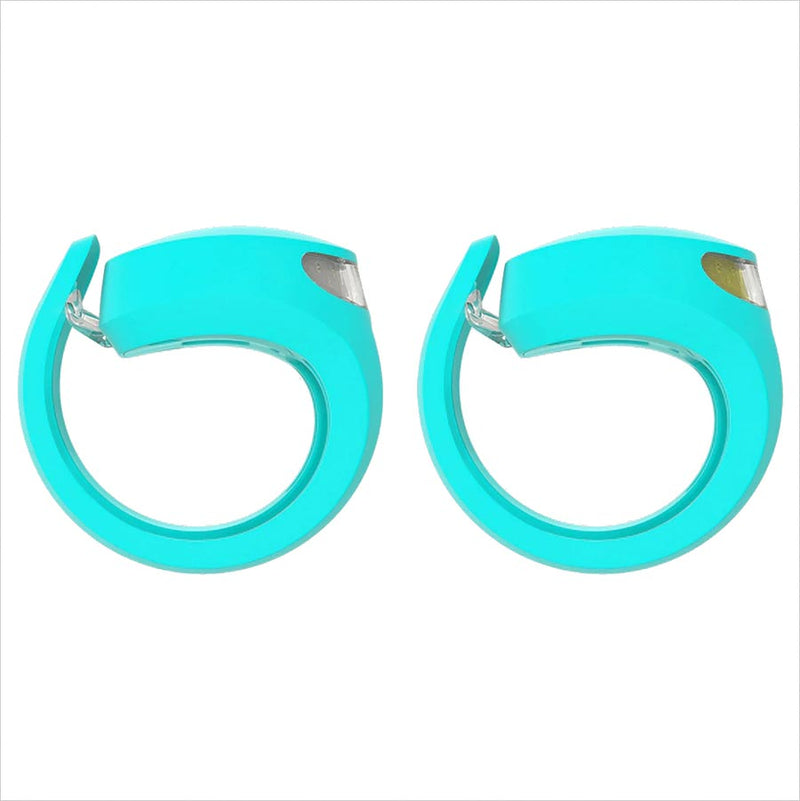 Load image into Gallery viewer, Knog Frog V3 Light Front and Rear, Turquoise, Set
