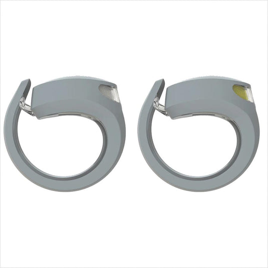 Knog Frog V3 Light Front and Rear, Grey, Set