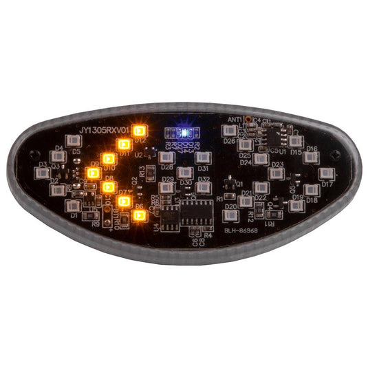 Ventura Directional Taillight, Light, Rear, Black
