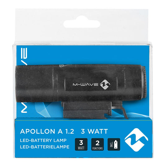 M-Wave Apollon A 1.2 3 Light, Front, Black