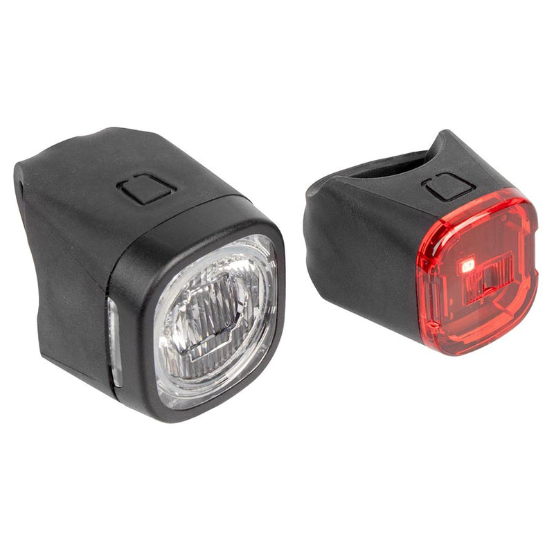 Load image into Gallery viewer, M-Wave Cyclob K Light Front and Rear, Black
