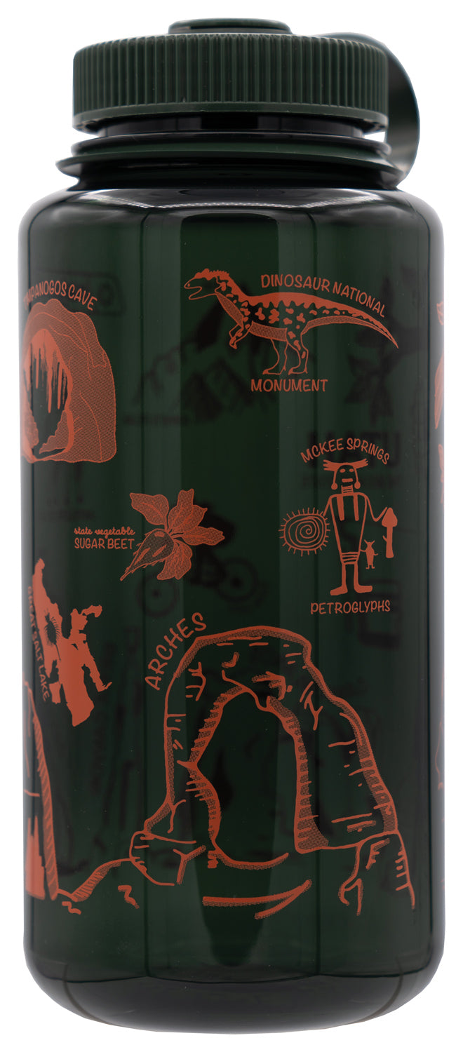 Load image into Gallery viewer, Custom Wm 32oz Nalgene Ut Jade
