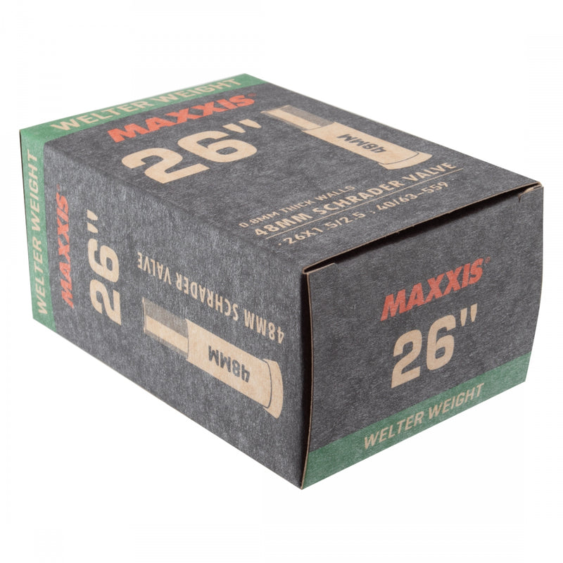 Load image into Gallery viewer, Pack of 2 Maxxis Welterweight Tube 26x1.5-2.5 SV 48mm 0d
